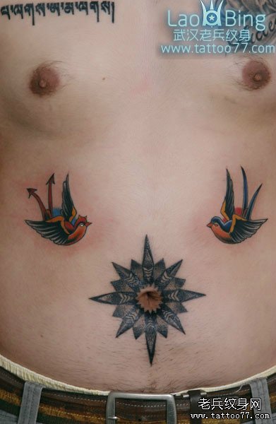 独具个性的燕子纹身图案的含义
