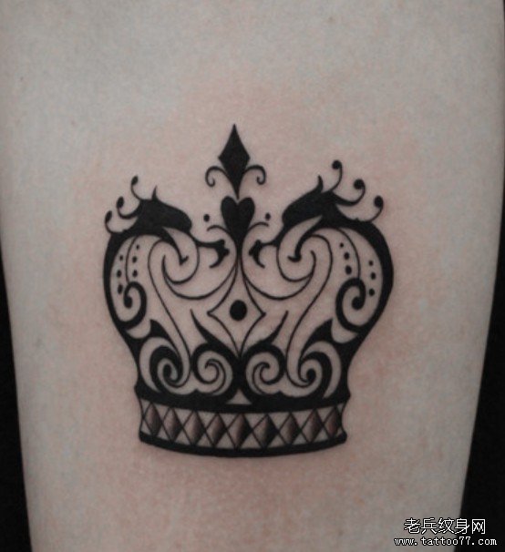 皇冠纹身图案的寓意