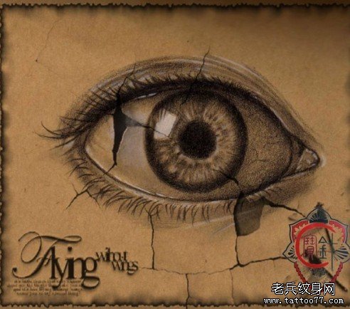心灵的窗口眼睛纹身图案的代表寓意_武汉纹身