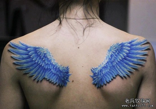 不同类型翅膀纹身图案及寓意
