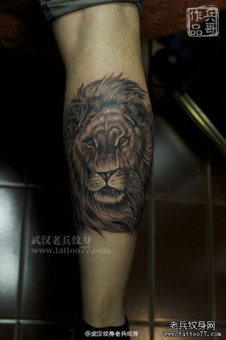 狮子纹身图案的象征意义
