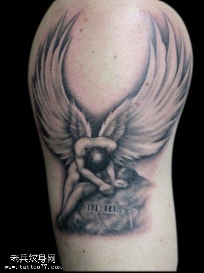 The fallen angel tattoo design ػʹ˵