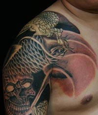 花臂纹身图案Tag标签_武汉纹身店之家:老兵纹