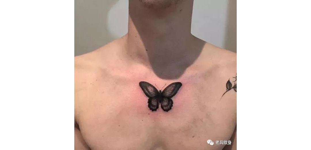 那些男生也照纹的蝴蝶，真的一点都不娘！
