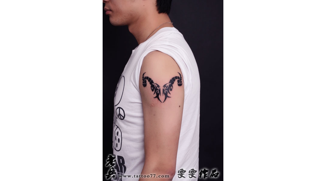 武汉纹身：图腾星座纹身图案作品