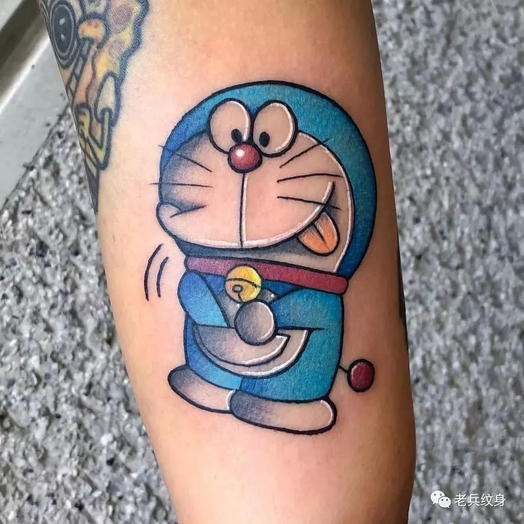 纹身素材962期——哆啦A梦