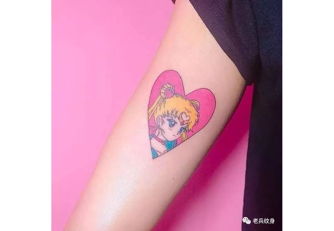 纹身素材第960期——美少女战士