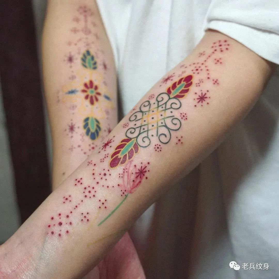 纹身素——印花