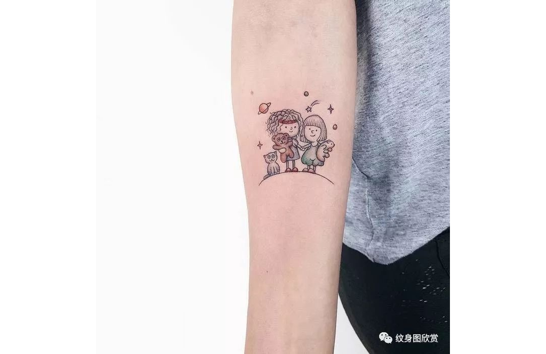 可爱纹身 - 十张可爱的纹身图案