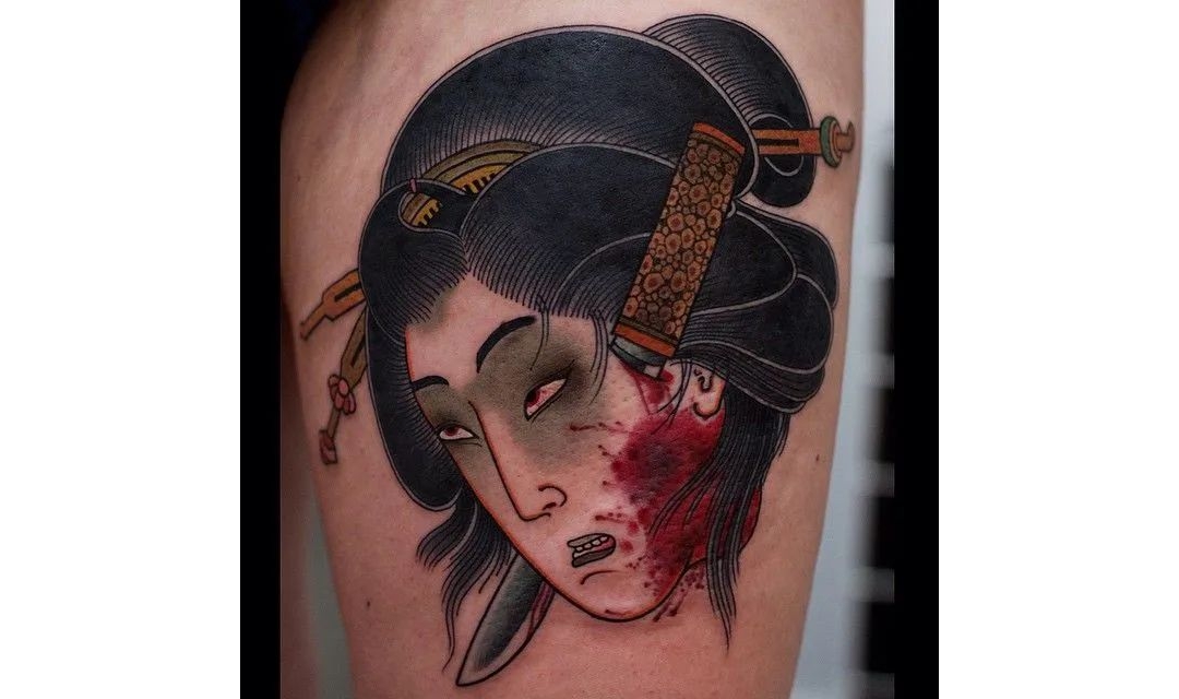 生首纹身：幕府时代的暴力美学 血腥纹身