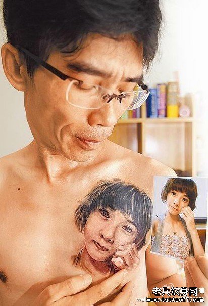 武汉纹身店老兵纹身肖像纹身图片