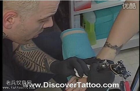 国外Discover Tattoo - How to tattoo part 4 文身视频
