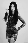 tattoo girl纹身女孩纹身图案由武汉纹身店推荐