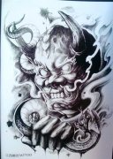 传统年鉴纹身手稿（3）