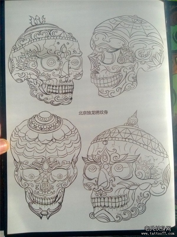 传统年鉴纹身手稿（34）