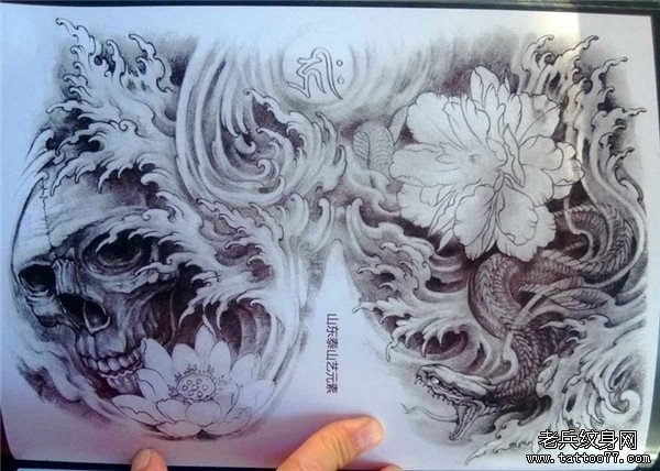 传统年鉴纹身手稿（62）