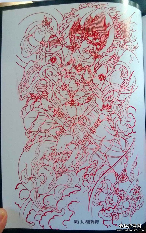 传统年鉴纹身手稿（102）
