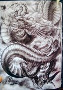 传统年鉴纹身手稿（109）