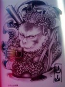 传统年鉴纹身手稿（140）