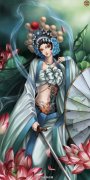 花旦纹身壁纸图案由武汉刺青店推荐