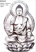 适合文满背的佛纹身图案由武汉最好的纹身店推荐