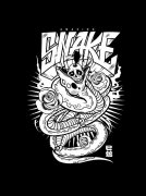  一组tattoo十二生肖の蛇纹身图案由武汉纹身提供