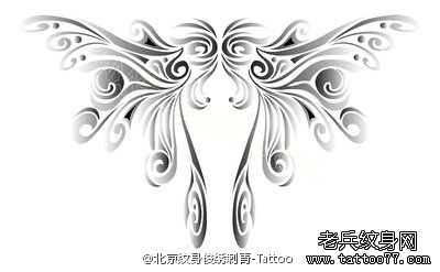 翅膀纹身图案大全