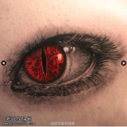 眼睛纹身