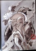 推荐一款神话人物纹身图案