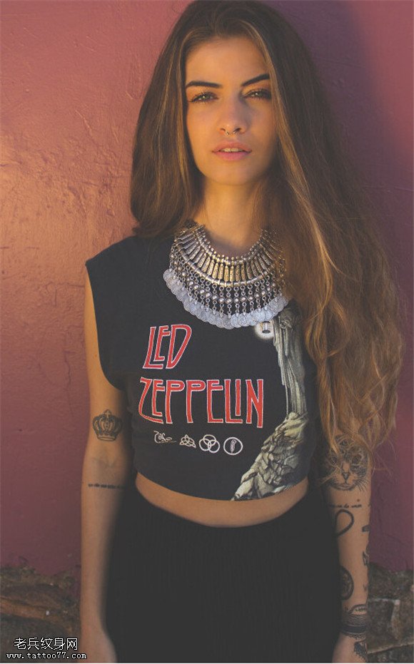 Tattoo & girl