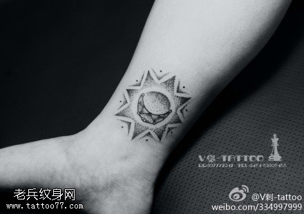 好看多角形纹身图案