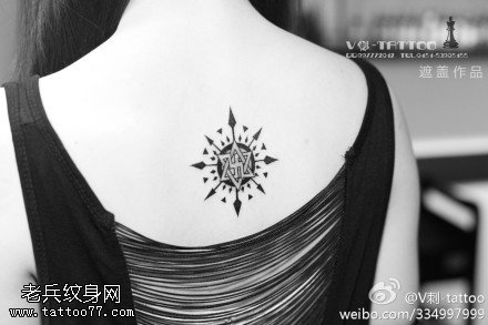 闪光好看符号纹身图案