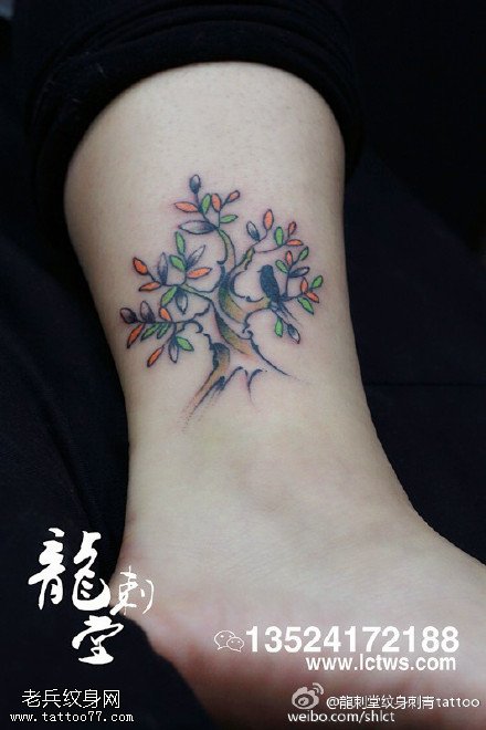 生命之树纹身图案