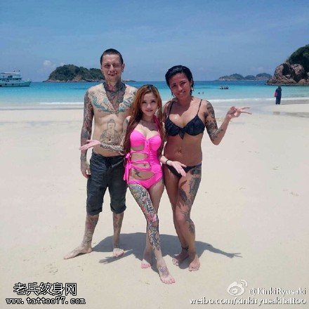 欧美纹身家庭纹身图案
