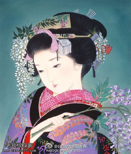日本黑帮纹身的女人