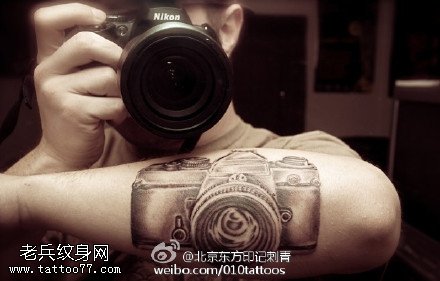 摄影师的最爱纹身图案