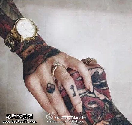 欧美风超酷的纹身图案