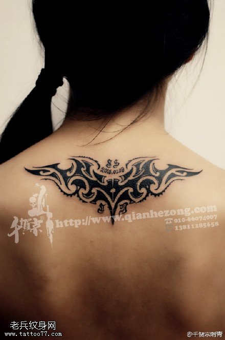 经典漂亮的梵花纹身图案