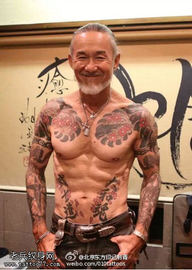 男人霸气的图腾纹身图案