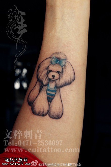 可爱的贵妇纹身图案
