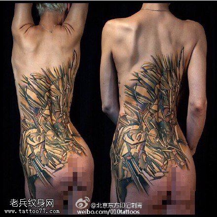 现如今纹身成为社会的主流