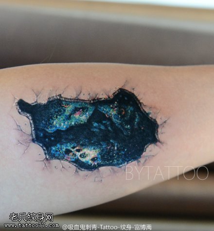 星空系图腾纹身图案