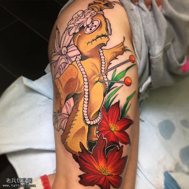 版画风格纹身简解