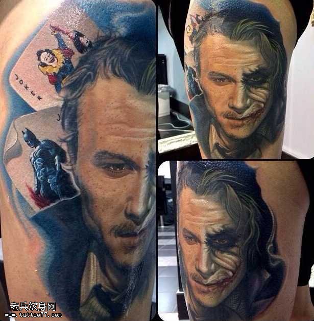 人物头像纹身图案