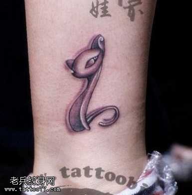 猫咪纹身图案