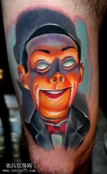 死亡娃娃纹身图案