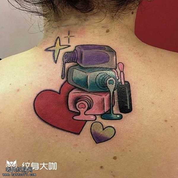 背部纹身机纹身图案