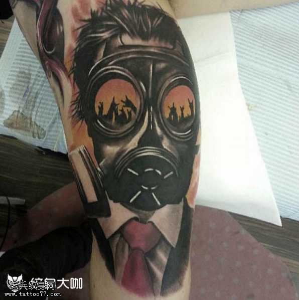 面具纹身图案
