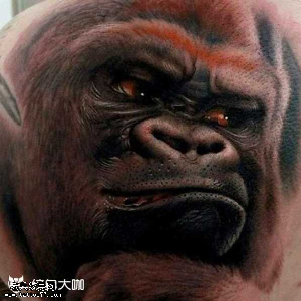 猩猩纹身图案