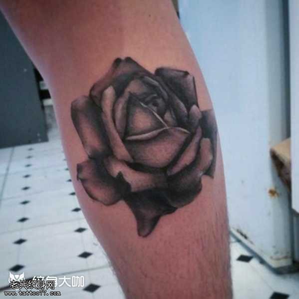 玫瑰纹身图案